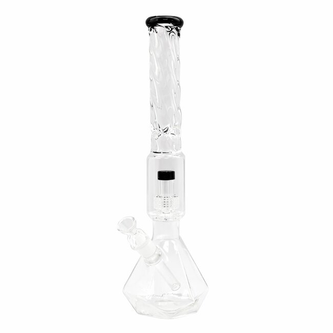 16'' TWISTED DIAMOND BEAKER BONG MA-BG283