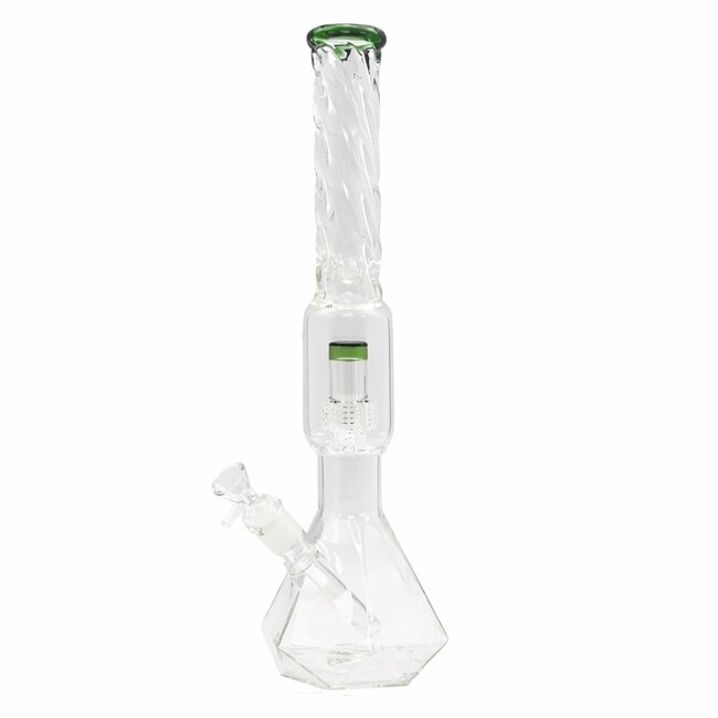 16'' TWISTED DIAMOND BEAKER BONG MA-BG283