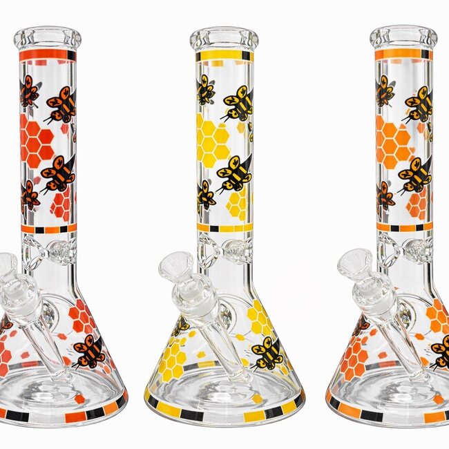 8''-7MM HONEY DESIGN BEAKER MA-BG22