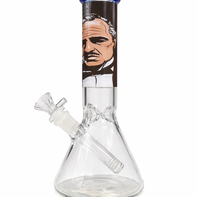 8'' THE GODFATHER BEAKER BONG   R-6
