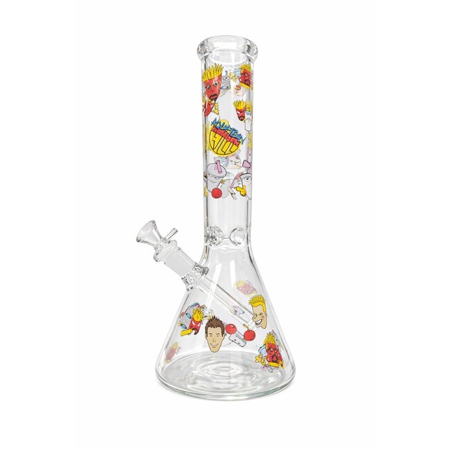 12'' AQUA TEEN HUNGER BEAKER BONG C1529-2