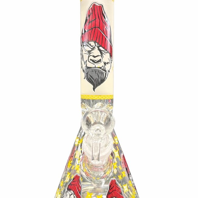 10'' YELLOW GORILLA BEAKER BONG