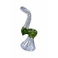 7'' EMERALD VORTEX TWIST GLASS PIPE