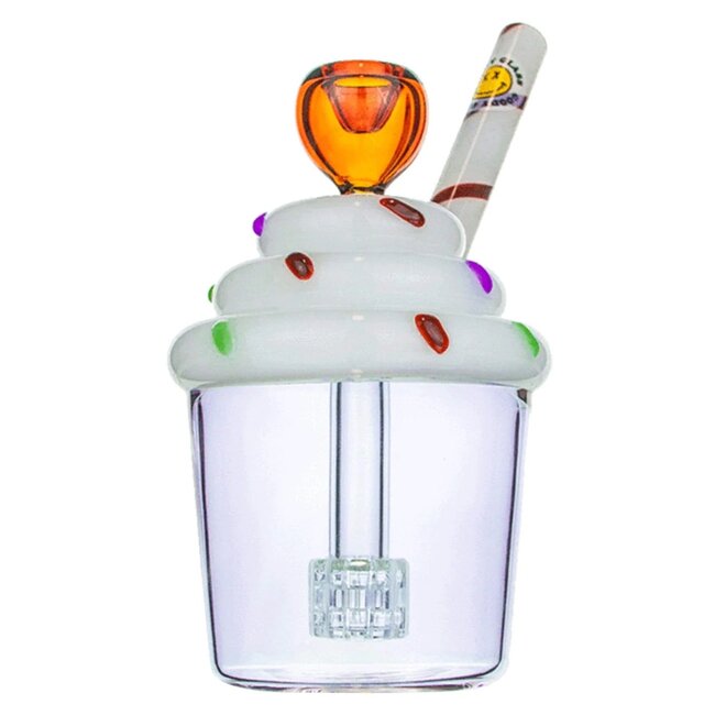 SPRINKLES GLASS CUPCAKE BUBBLER