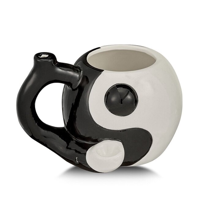 4'' YIN YANG CERAMIC PIPE
