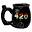 4'' 420 ROAST&TOAST CERAMIC MUG