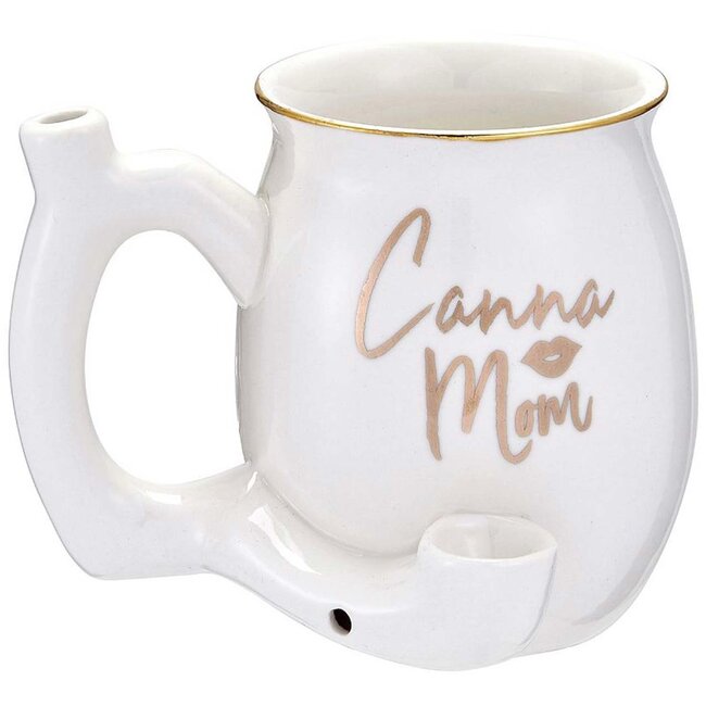 4'' CANNA MOM ROAST&TOAST CERAMIC MUG PIPE