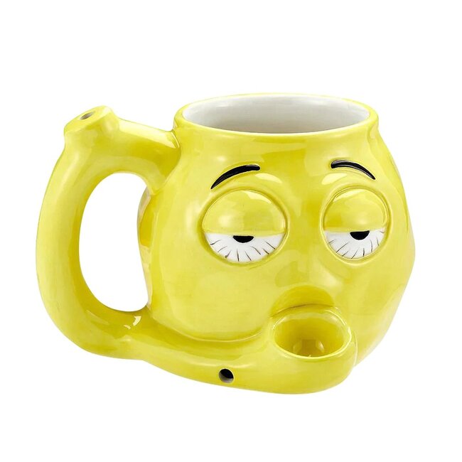4'' CHILLI FACE  CERAMIC MUG PIPE