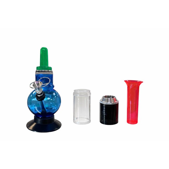 13'' RAINBOW STACK TOWER ACRYLIC BONG