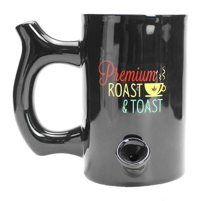 5'' PREMIUM ROAST & TOAST CERAMIC MUG PIPE