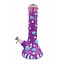 10'' PURPLE SLIME MONSTER BEAKER BONG