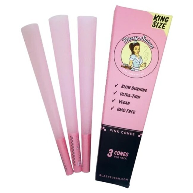 BLAZY SUSAN BLAZY SUSAN PINK PRE-ROLLED  CONE