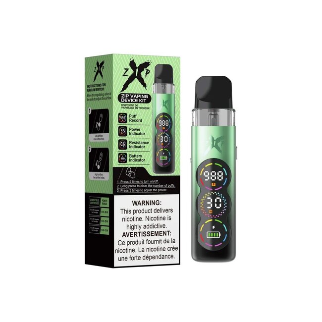 ZIP ZIP X VAPING DEVICE KIT
