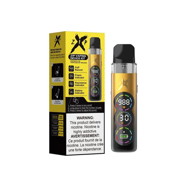 ZIP ZIP X VAPING DEVICE KIT
