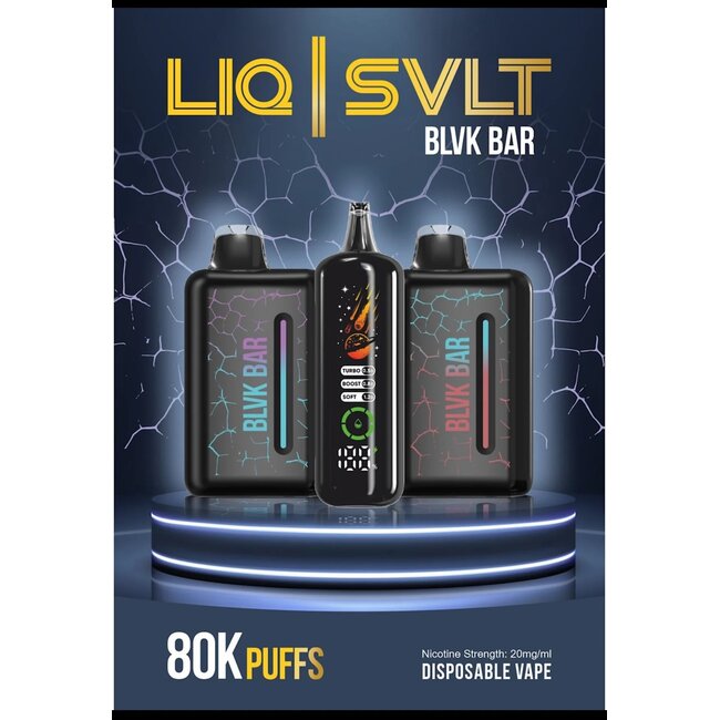 BLVK BAR LIQ SVLT BLVK BAR 80K DISPOSABLE