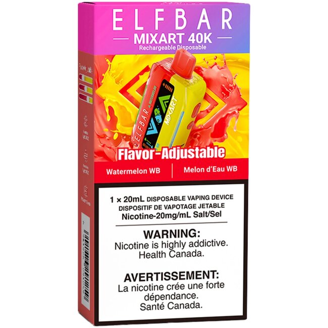 OXBAR ELF BAR MIXART 40K DISPOSABLE