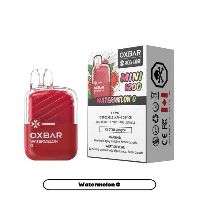 OXBAR OXBAR ROCKY VAPOR MINI 1200 PUFFS