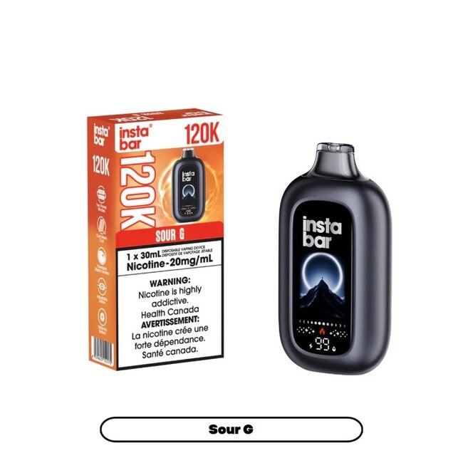 OXBAR INSTA BAR 120K PUFFS DISPOSABLE