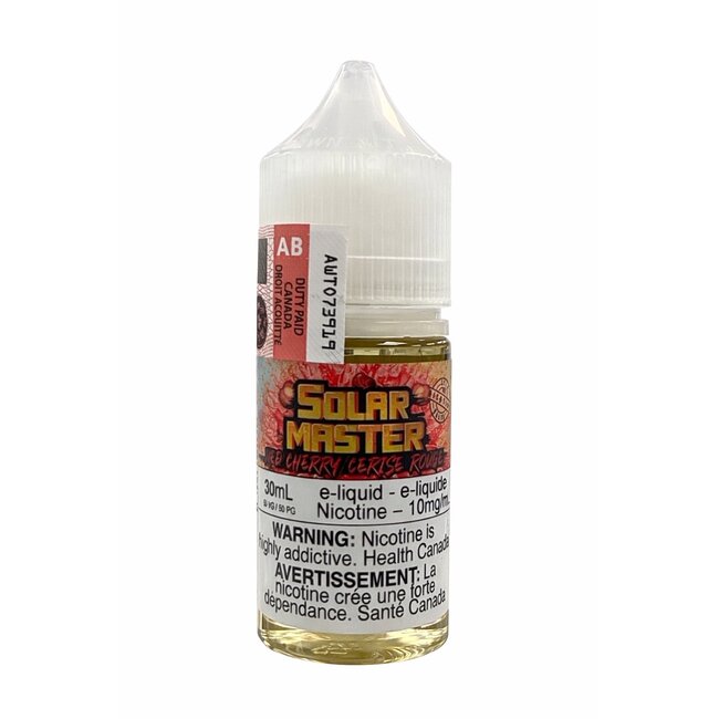 SOLAR MASTER SOLAR MASTER E-LIQUID SALT NIC