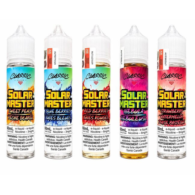 SOLAR MASTER SOLAR MASTER FREE BASE E-LIQUID