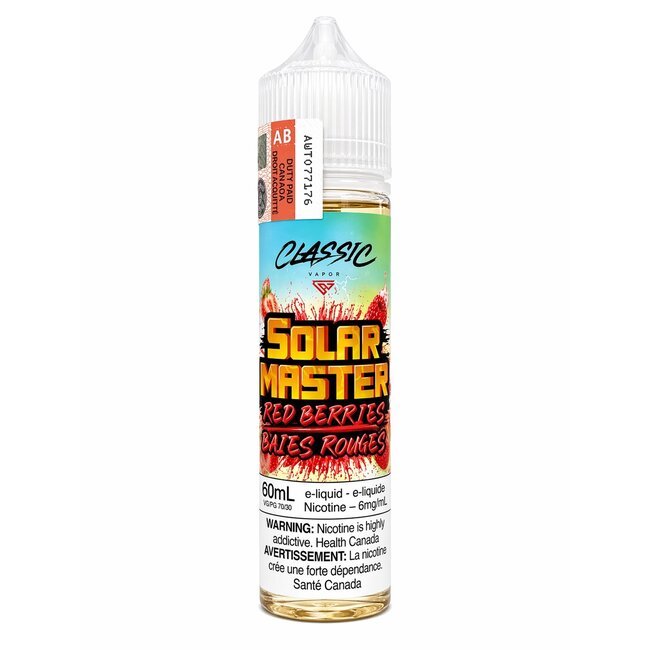 SOLAR MASTER SOLAR MASTER FREE BASE E-LIQUID