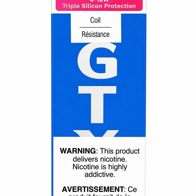 VAPORESSO VAPORESSO GTX 1.2 OHM REPLACEMENT MESH COIL TRIPLE SILICON 8-16W(5 PACK)