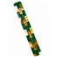 10.5'' BLOCK PATTERN RESIN INCENSE BURNER-IB11