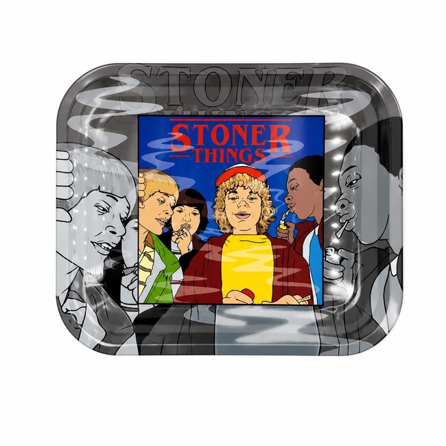STONER THINGS STEEL LARGE ROLLING TRAY