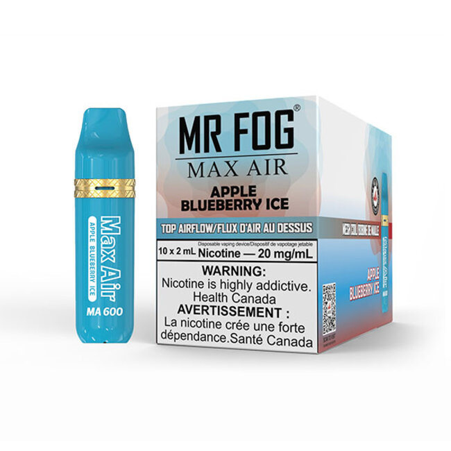 MR FOG MR FOG MAX AIR 600 PUFFS( 5PCS)