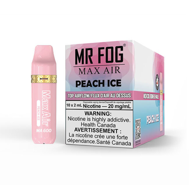 MR FOG MR FOG MAX AIR 600 PUFFS( 5PCS)