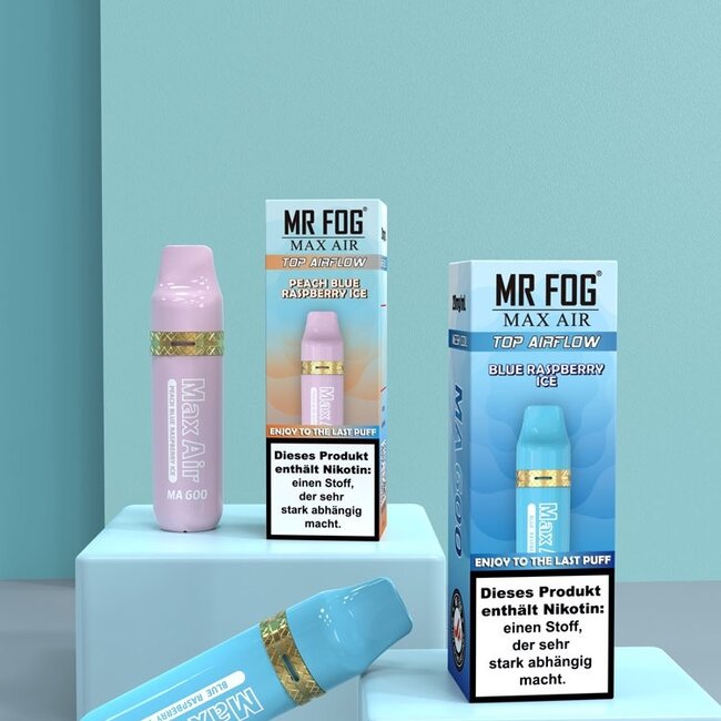 MR FOG MR FOG MAX AIR 600 PUFFS( 5PCS)