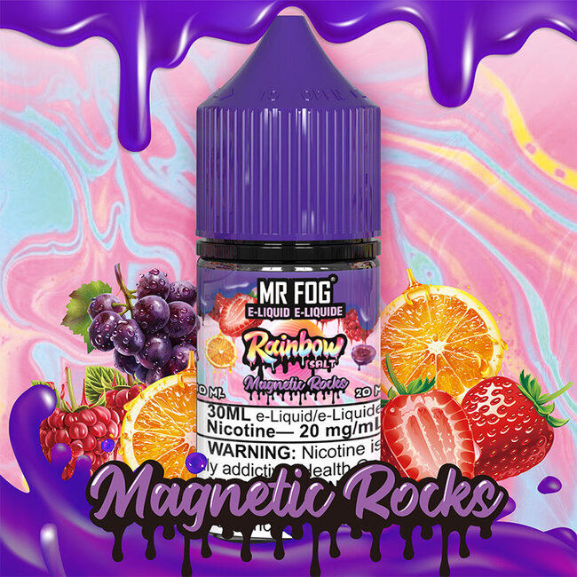 MR FOG RAINBOW MR FOG RAINBOW E-LIQUID SALT NIC