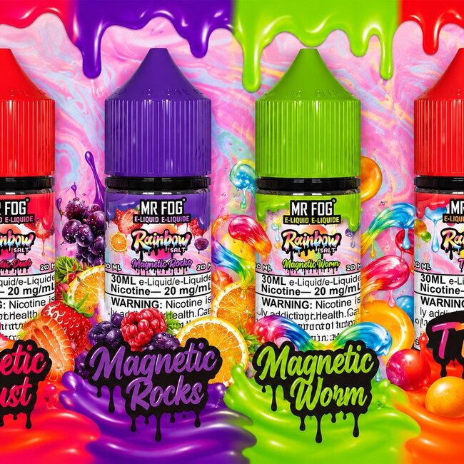 MR FOG RAINBOW MR FOG RAINBOW E-LIQUID SALT NIC