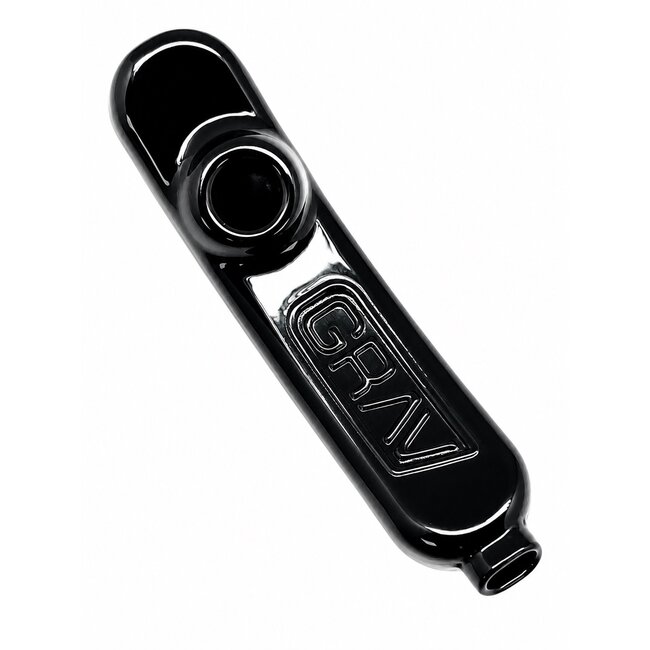 GRAV 5" CURVED STEAMROLLERHAND GLASS PIPE