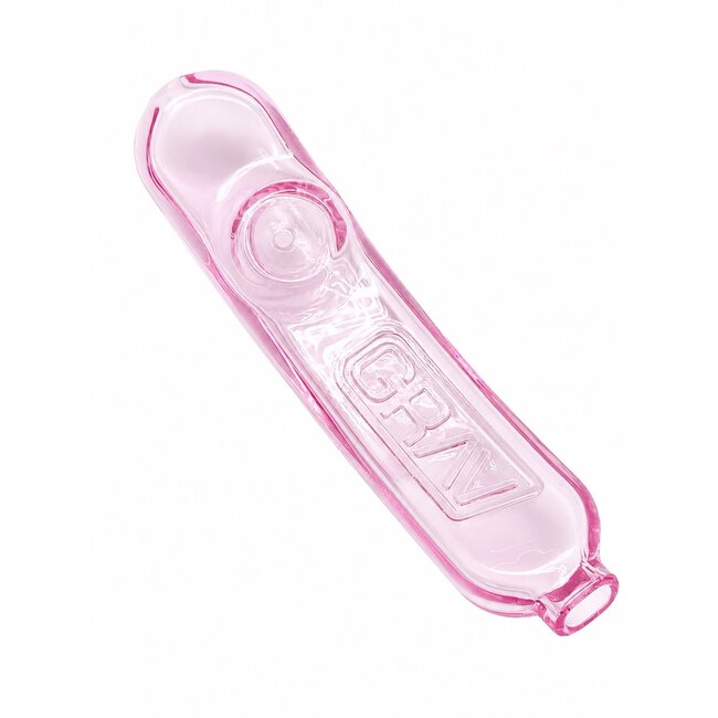 GRAV 5" CURVED STEAMROLLERHAND GLASS PIPE