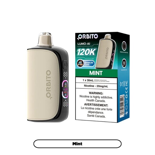 OXBAR ORBITO LUMO AI DISPOSABLE 120K PUFFS