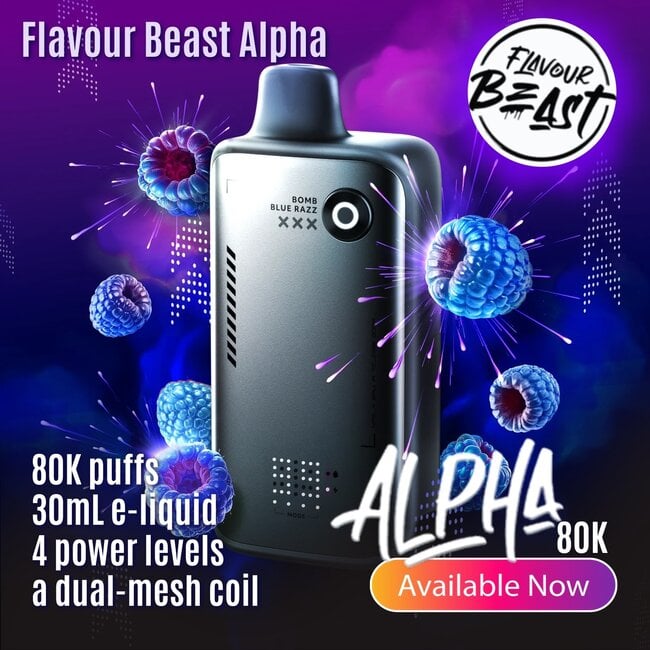 FLAVOUR BEAST FLAVOUR BEAST ALPHA 80K DISPOSABLE