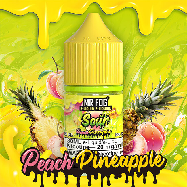 MR FOG SOUR MR FOG E-LIQUID SOUR SALT NIC