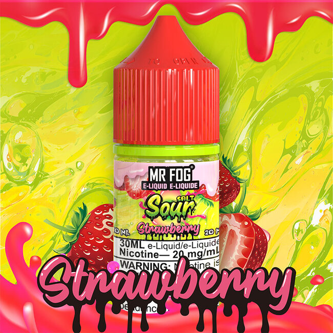 MR FOG SOUR MR FOG E-LIQUID SOUR SALT NIC