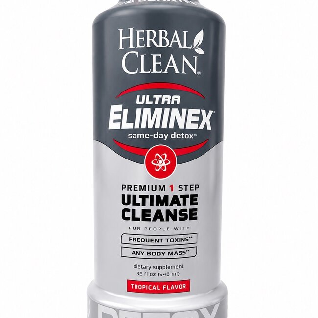 HERBAL CLEAN HERBAL CLEAN ULTRA ELIMINEX DETOX DRINK-32OZ TROPICAL