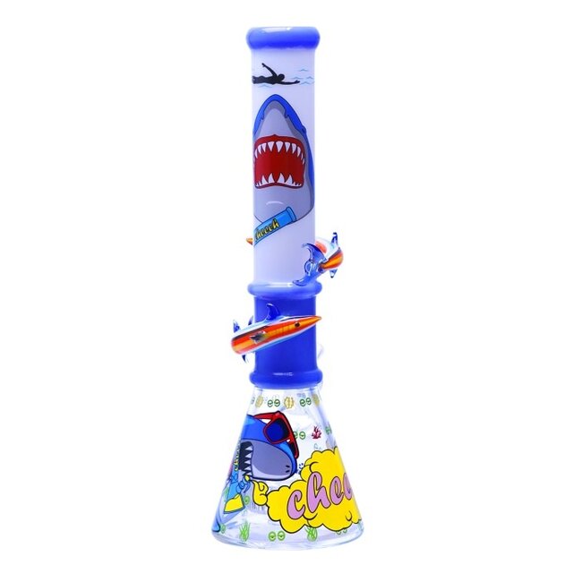 CHEECH GLASS 16'' SHARKNADO CHEECH GLASS BONG