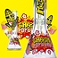 CHEECH GLASS 14'' POPCORN POWERED BEAKER STEALS SPOTLIGHT CHEECH BONG -CH390