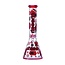 CHEECH GLASS 14'' RED ROBOTIC GEARS CHEECH GLASS BEAKER-CH392