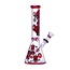 CHEECH GLASS 14'' RED ROBOTIC GEARS CHEECH GLASS BEAKER-CH392