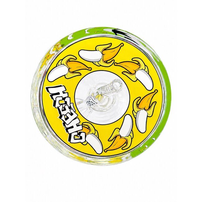 CHEECH GLASS 14'' BANANA BEAKER SLIPPING INTO CHAOS CHEECH BONG-CH391