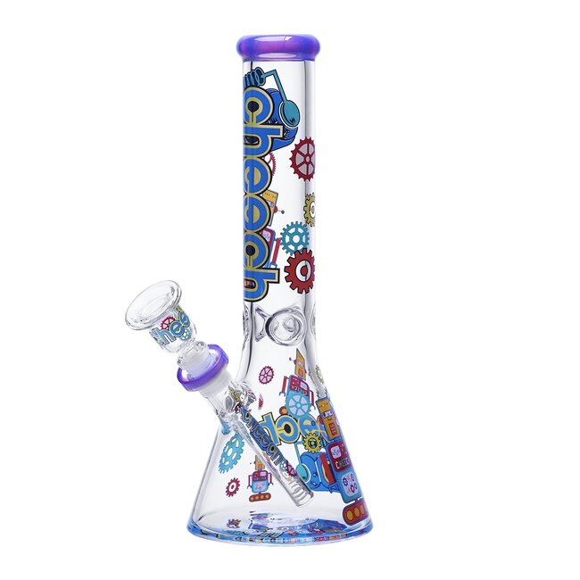 CHEECH GLASS 14'' ROBOT BONG ENGINEERED FOR GIGGLES CHEECH BONG-CH389
