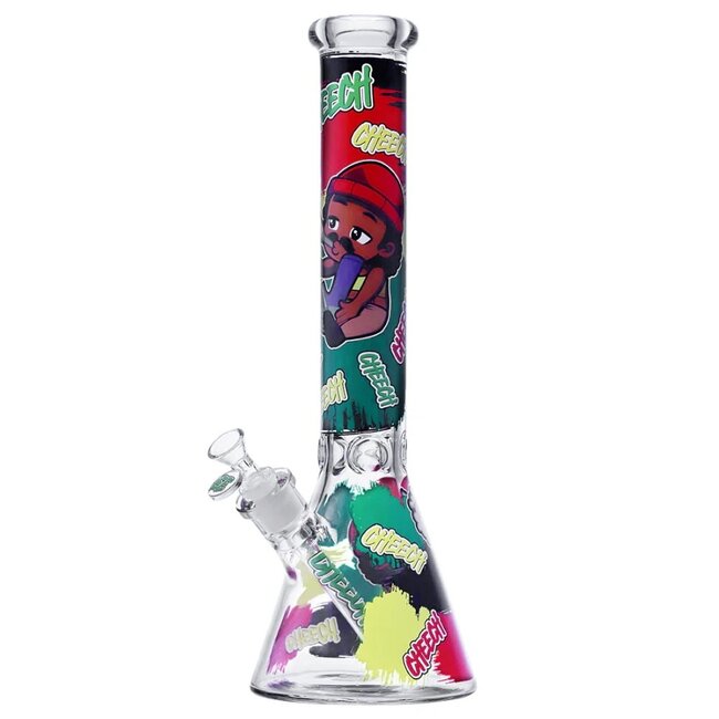 CHEECH GLASS 16'' ANIMATED HOMIE YELLING CHEECH LOUDLY CHEECH BONG-CH351