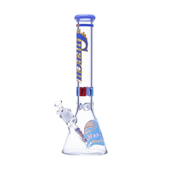 CHEECH GLASS 16'' BASKETBALL DREAMS BEAKER REALITY CHECK CHEECH BONG -CH349
