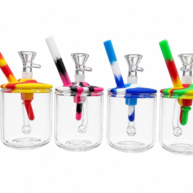 KAPOW KAPOW GLASS POT SILICONE BONG-S454