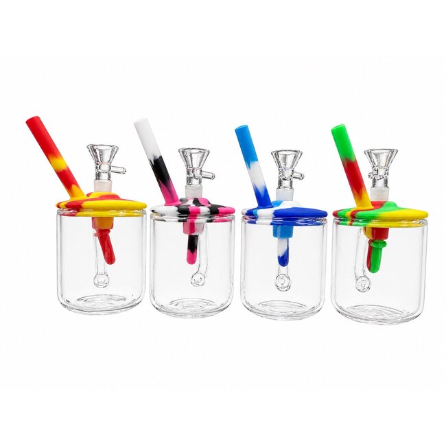 KAPOW KAPOW GLASS POT SILICONE BONG-S454